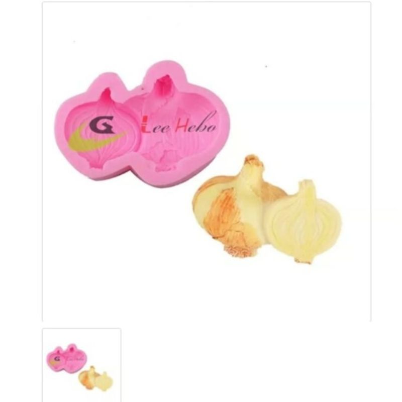 GENERICO - Molde Para Fondant Silicona Forma Cebolla