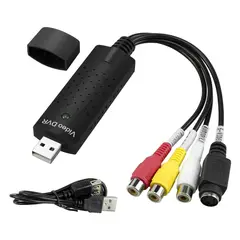EASYCAP - Capturadora De Video VHS/ VCR Audio Video a Usb 2.0