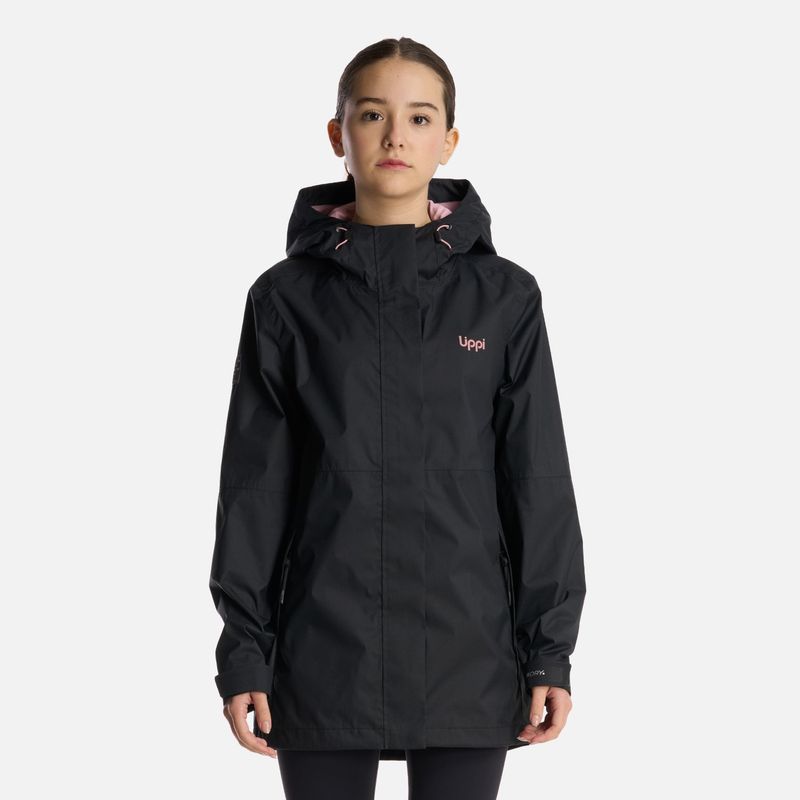 LIPPI - Chaqueta Teen Girl Blizzard B-Dry Hoody Jacket Negro Lippi