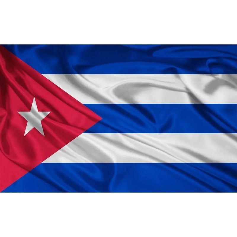 GENERICO - Bandera Estampada Cuba - S0001CU