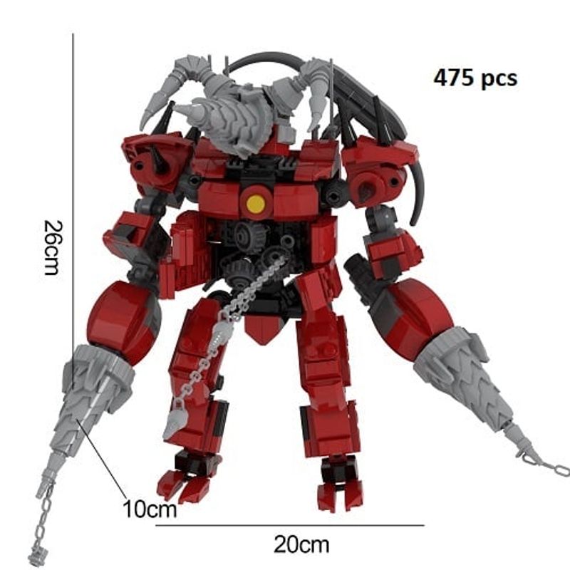 GENERICO - Titan Taladro Mejorado Bloques Titan Drill man Upgraded