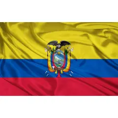 GENERICO - Bandera Estampada Ecuador - S0001ED