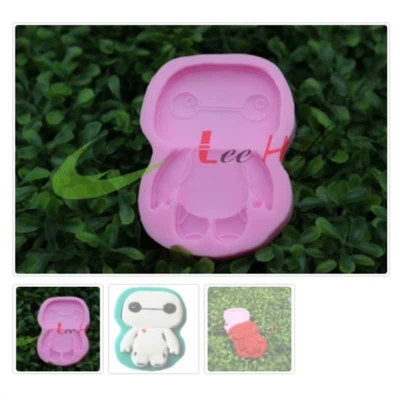 GENERICO - Molde Para Fondant Silicona Forma : Big Hero 6 – Baymax.