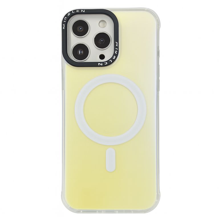 Carcasa Premium Fluor Magsafe Para iPhone 16 Pro Max Blanco