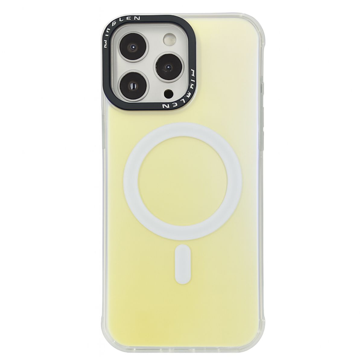 JOIGO - Carcasa Premium Fluor Magsafe Para iPhone 16 Pro Max Blanco