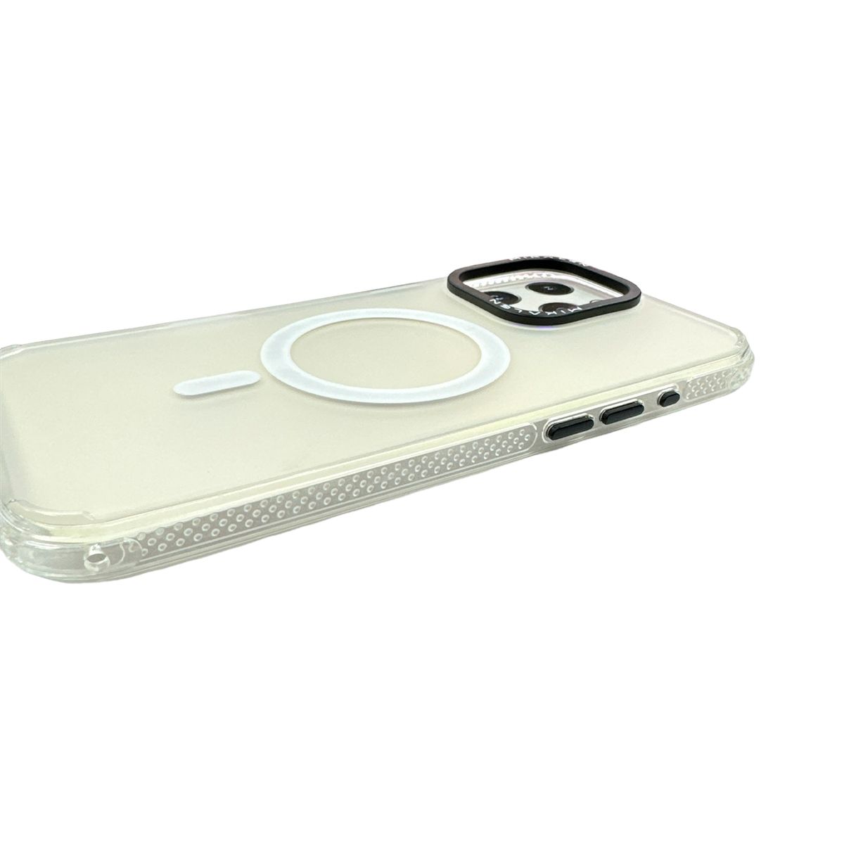 JOIGO - Carcasa Premium Fluor Magsafe Para iPhone 16 Pro Max Blanco