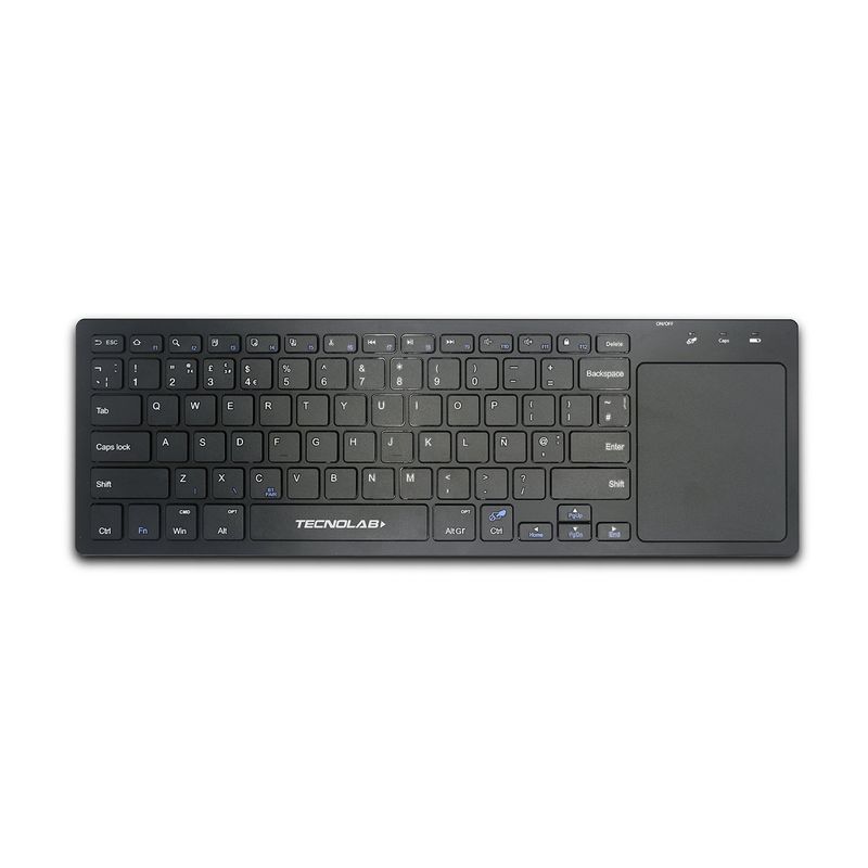 TECNOLAB - Teclado Bluetooth Inalámbrico Con Touchpad - SC