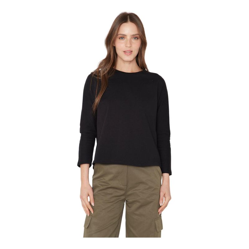 JACINTA TIENDA - Remera Juli negra Jacinta Tienda