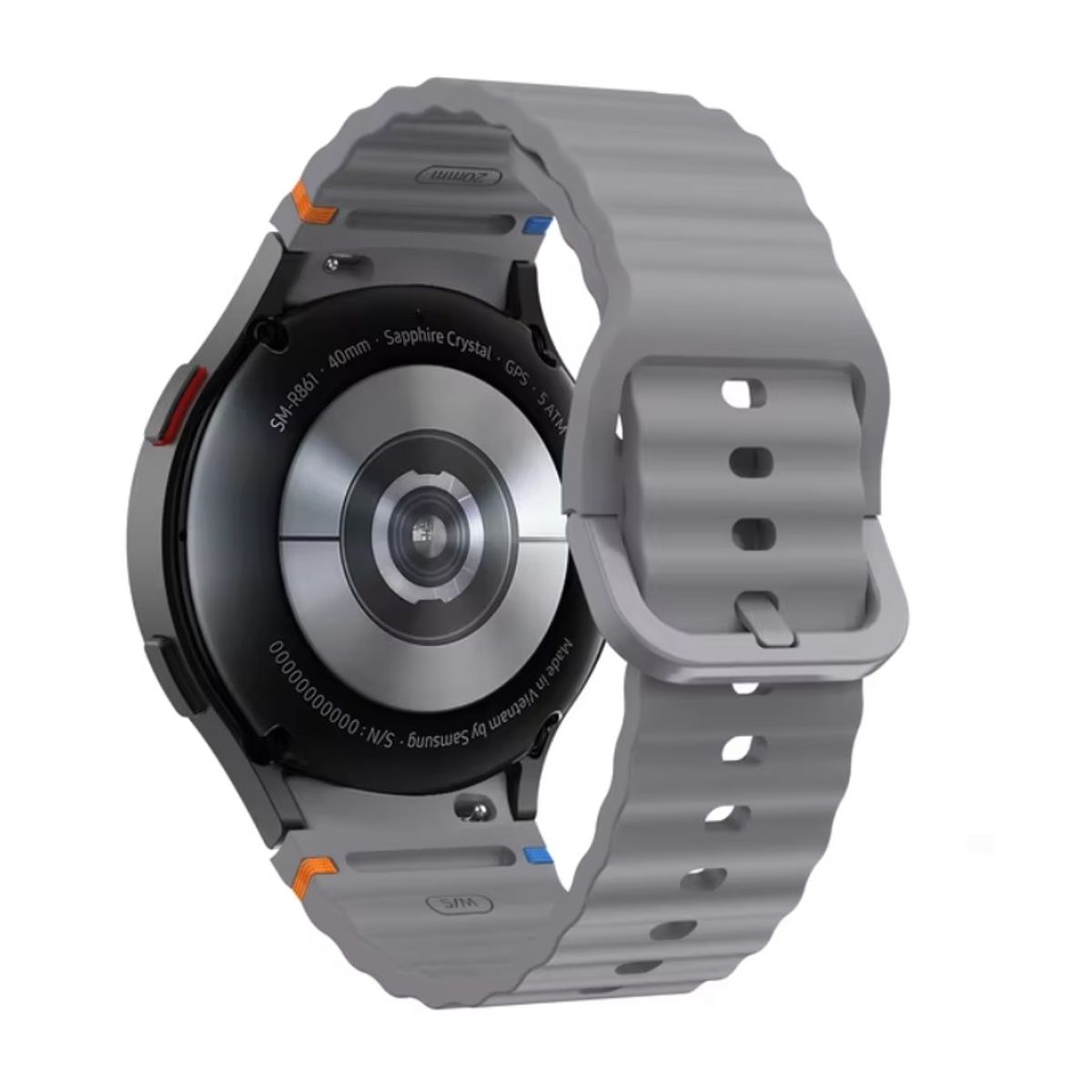 GENERICO - Correas para Galaxy Watch 7, 6 y 5 Todos Gris