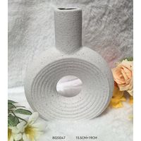 Jarrón Adorno Decorativo Hogar Figura 15×19cm A3