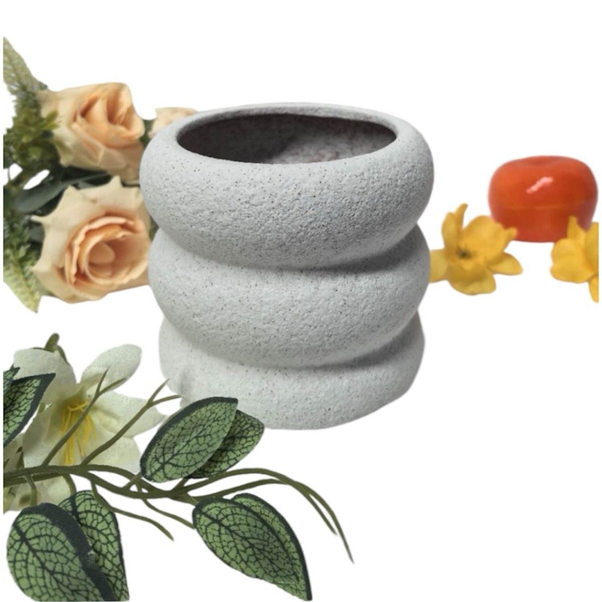 GENERICO - Jarrón Adorno Decorativo Hogar Figura 10×10cm A7