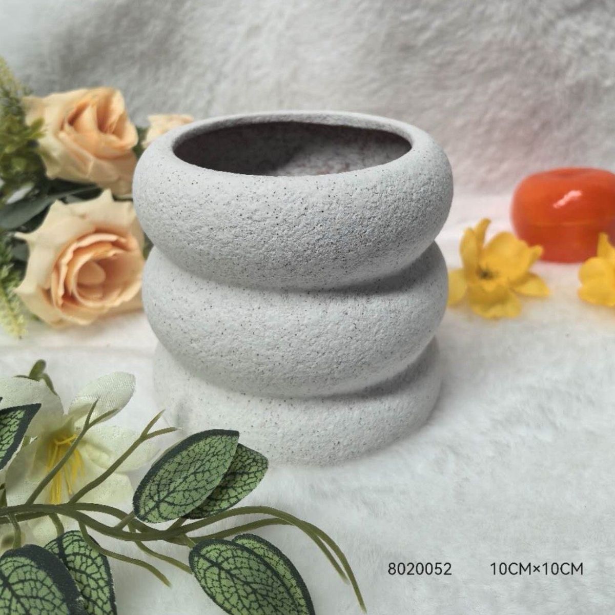 GENERICO - Jarrón Adorno Decorativo Hogar Figura 10×10cm A7