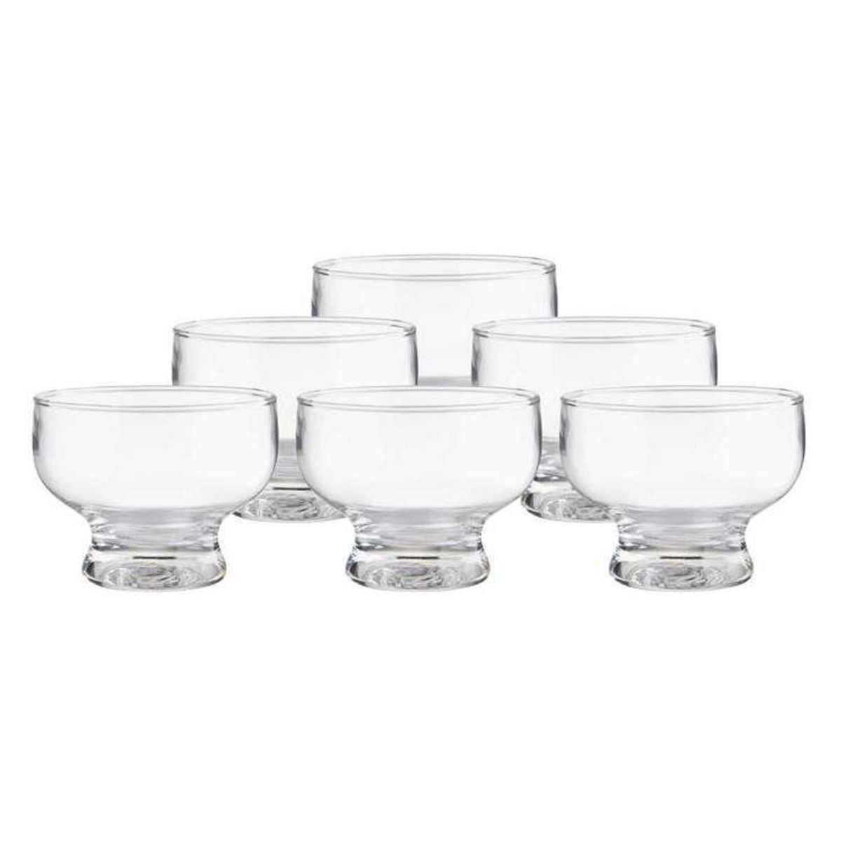 ALLEGRA - Set de 6 Copas de Postre 225cc Ice Cream