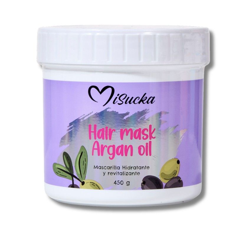 GENERICO - MASCARILLA CAPILAR  ACEITE DE ÁRGAN  450g  MISUCKA.-