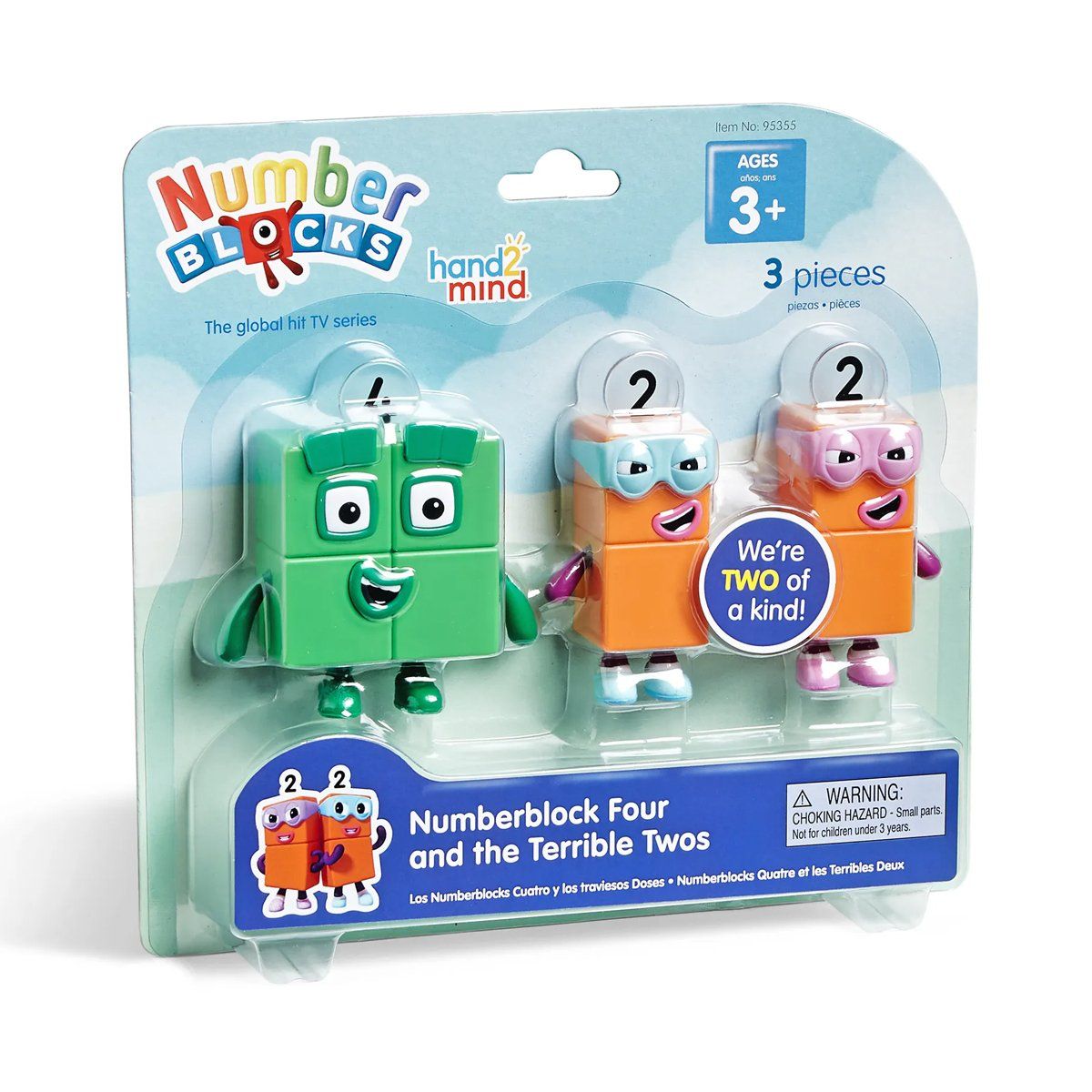 LEARNING RESOURCES - Numberblocks Figuras 4 y Terribles 2 - Educativo H2M