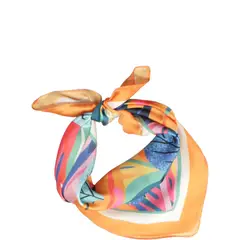 POLLINI - Pañuelo Mujer Print Naranjo