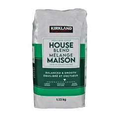 KIRKLAND - House Blend Starbucks Medium Roast 1kg Grano
