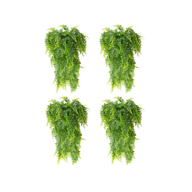 ATURE - Set 4 Ramos Hierba De Vid Artificial Colgantes De Pared