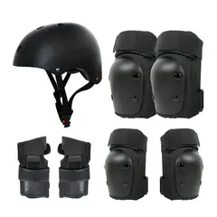 GENERICO - Set 7pcs Protecciones Casco Bicicleta Skate Scooter Patin L