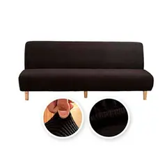 DEWINNER - Funda Cubre sillon sofa elasticado negro futon