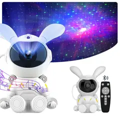 VIDITA - Proyector Lámpara Luz Led Galaxia Astronauta Con Bluetooth