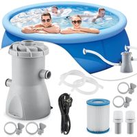 Bomba de agua para piscina con filtro 3028 l/h
