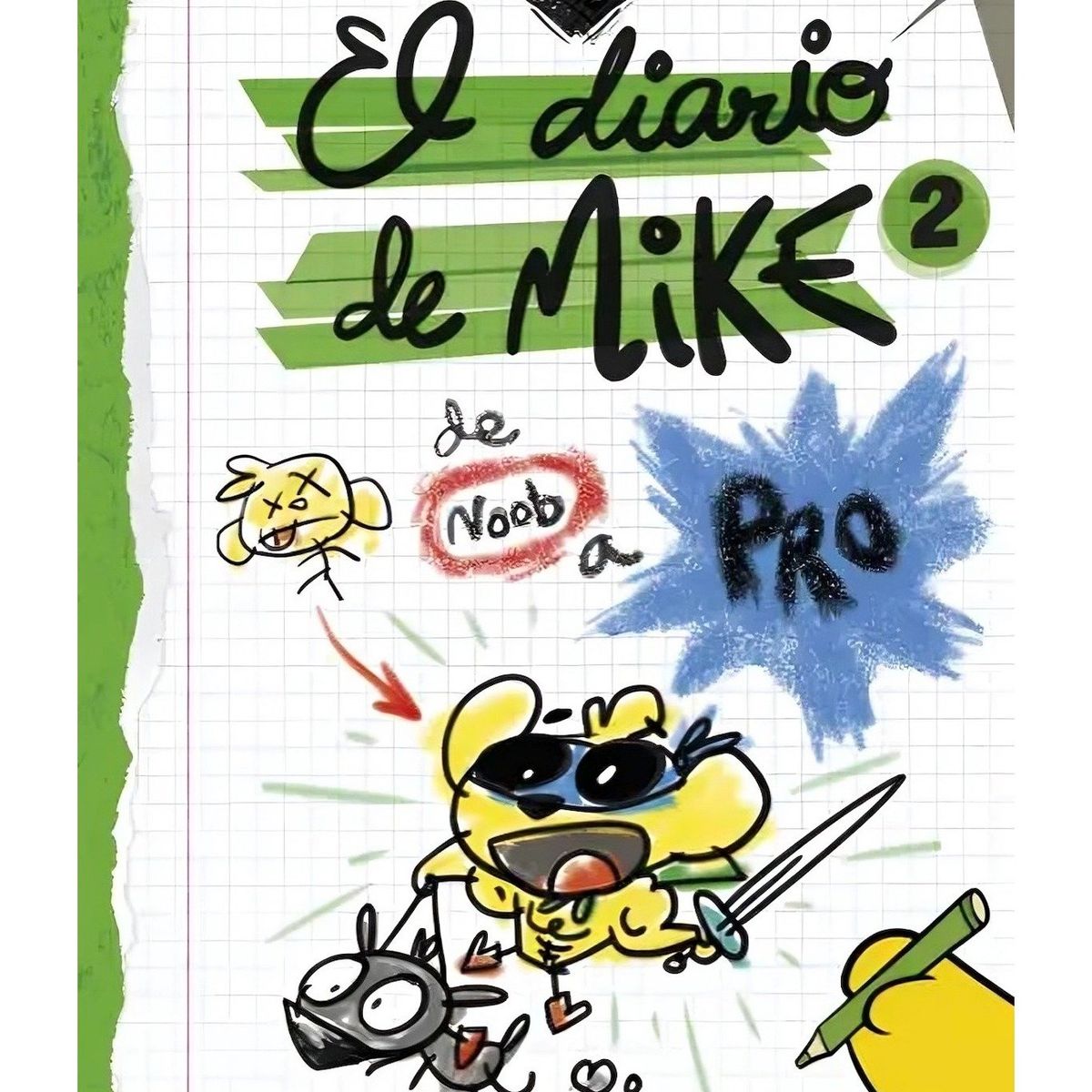 TOP10BOOKS - LIBRO El Diario De Mike 2. De Noob A Pro - El Diario De Mike 2. De Noob A Pro