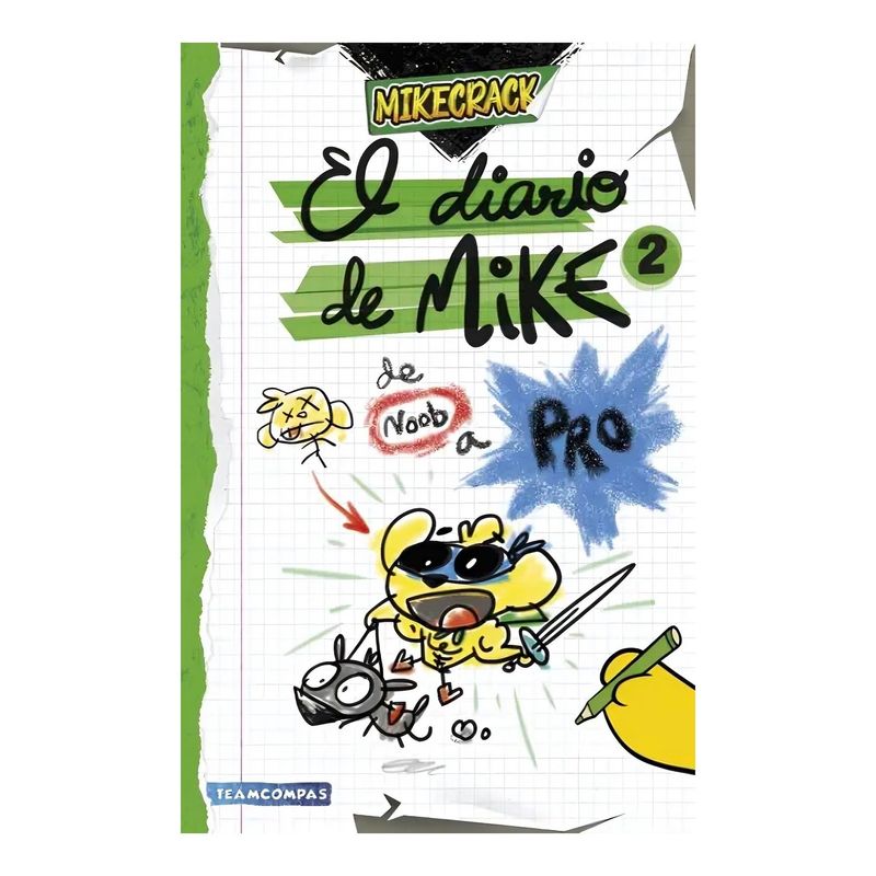 TOP10BOOKS - LIBRO EL DIARIO DE MIKE 2. DE NOOB A PRO / MARTÍNEZ ROCA / MIKECRACK