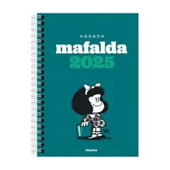 TOP10BOOKS - AGENDA MAFALDA 2025 ANILLADA COLUMNA VERDE / GRANICA / QUINO