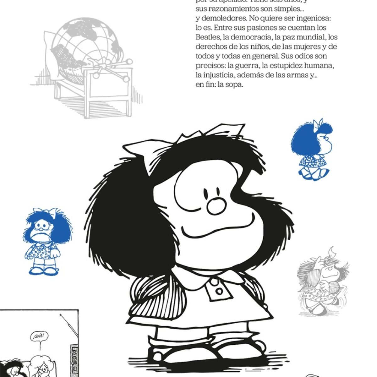 TOP10BOOKS - LIBRO Mafalda 2025 Anillada Columna Verde - Mafalda 2025 Anillada Columna Verde