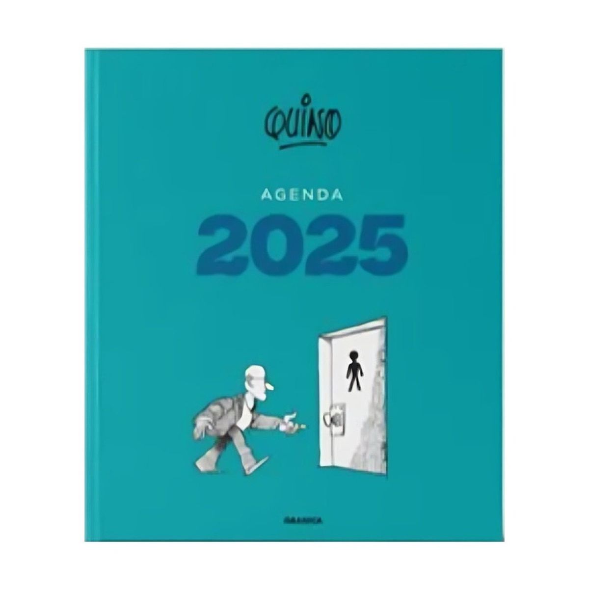 TOP10BOOKS - LIBRO Quino 2025 Encuadernada Turquesa - Quino 2025 Encuadernada Turquesa