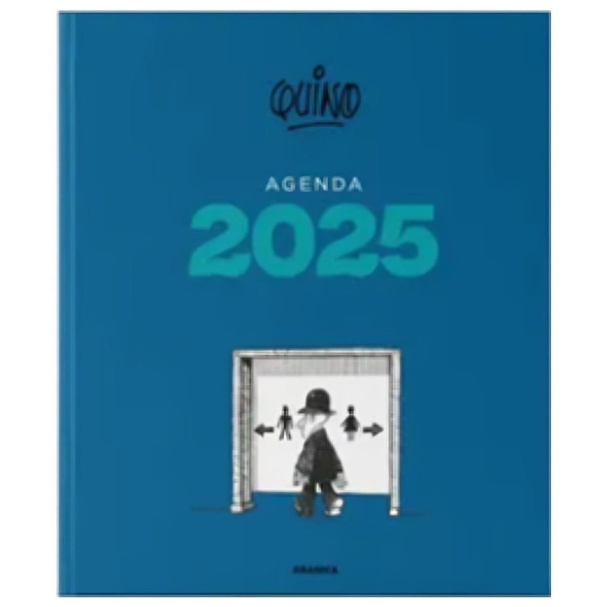 TOP10BOOKS - LIBRO Quino 2025 Encuadernada Azul - Quino 2025 Encuadernada Azul