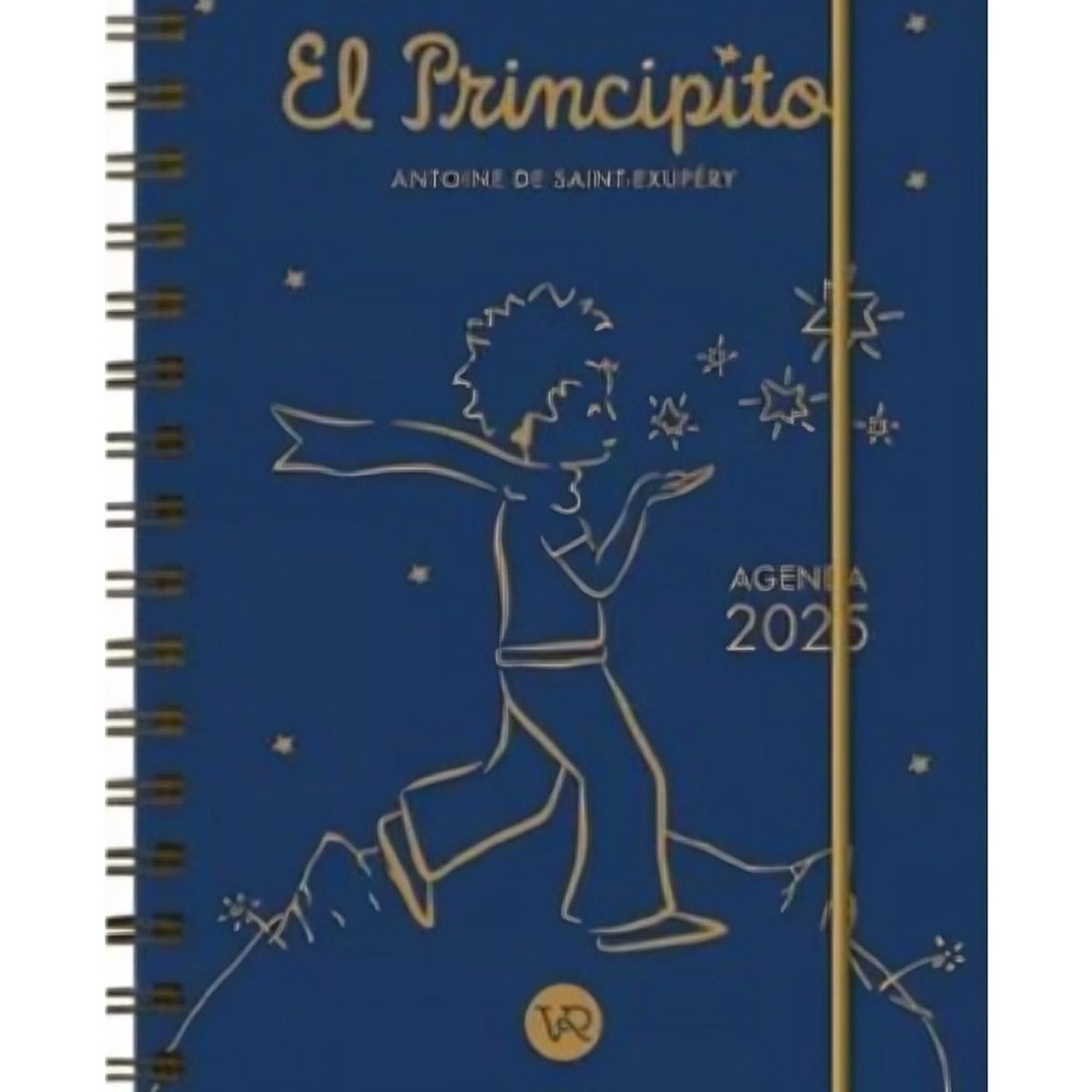 TOP10BOOKS - Agenda El Principito 2025: Azul