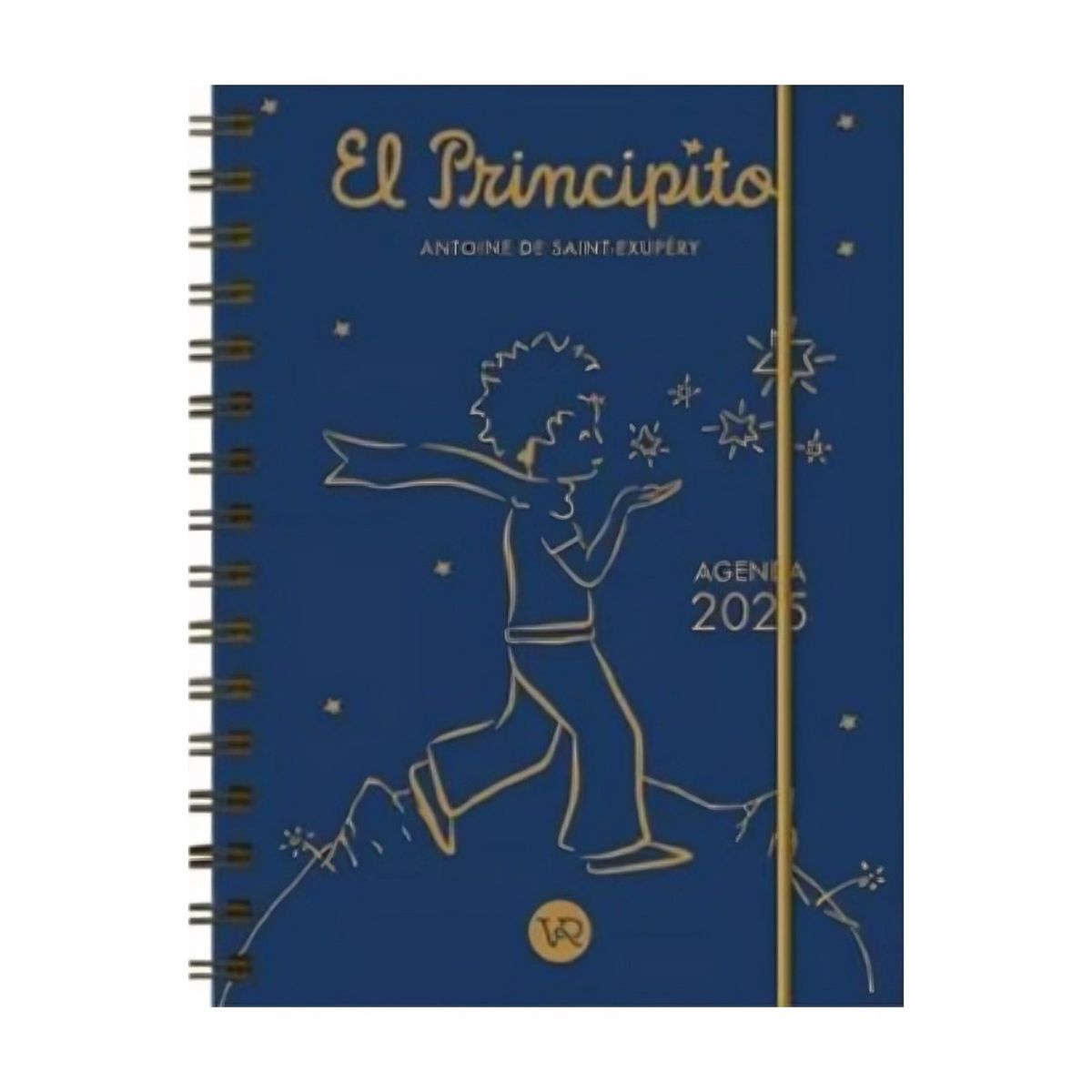 TOP10BOOKS - Agenda El Principito 2025: Azul