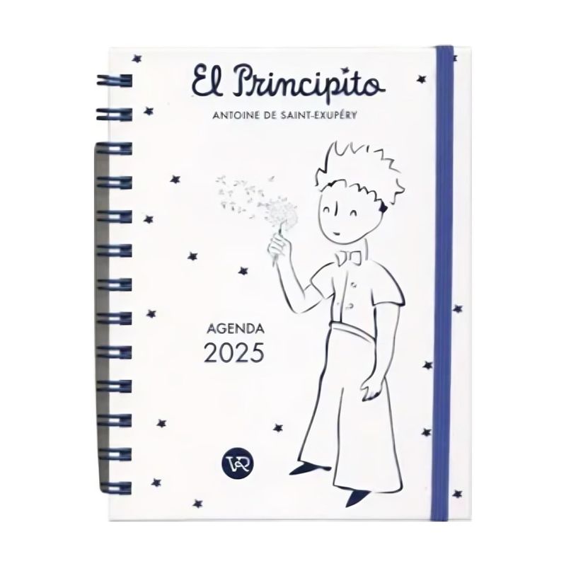 TOP10BOOKS - LIBRO AGENDA EL PRINCIPITO 2025: BLANCA / VR / ANTOINE SAINT-EXUPERY