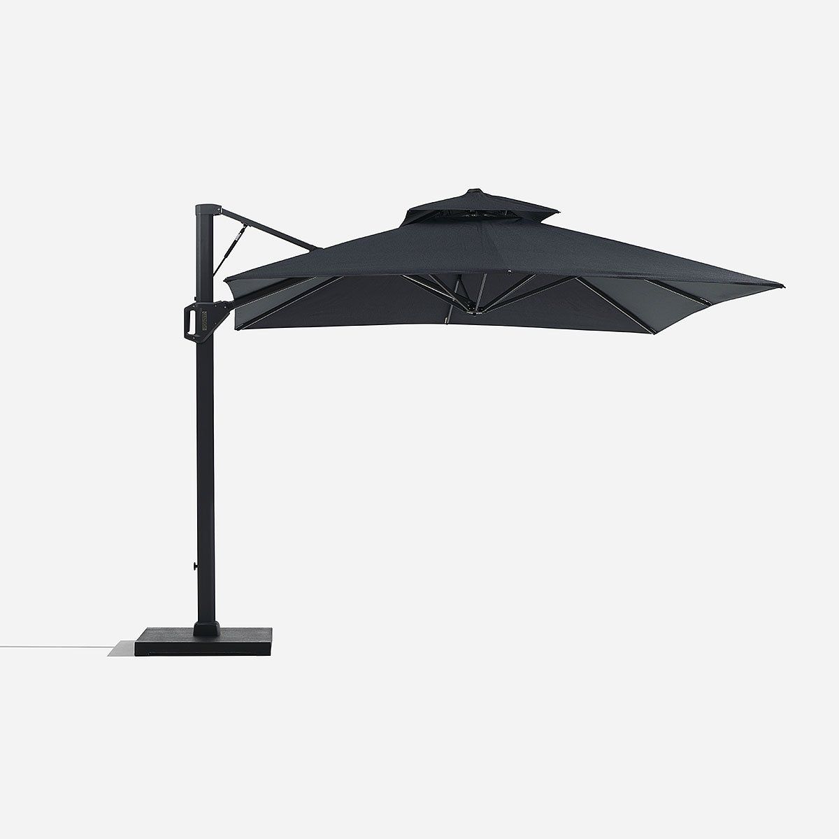 ROSEN - Quitasol Rosen Salou Cuadrado Negro