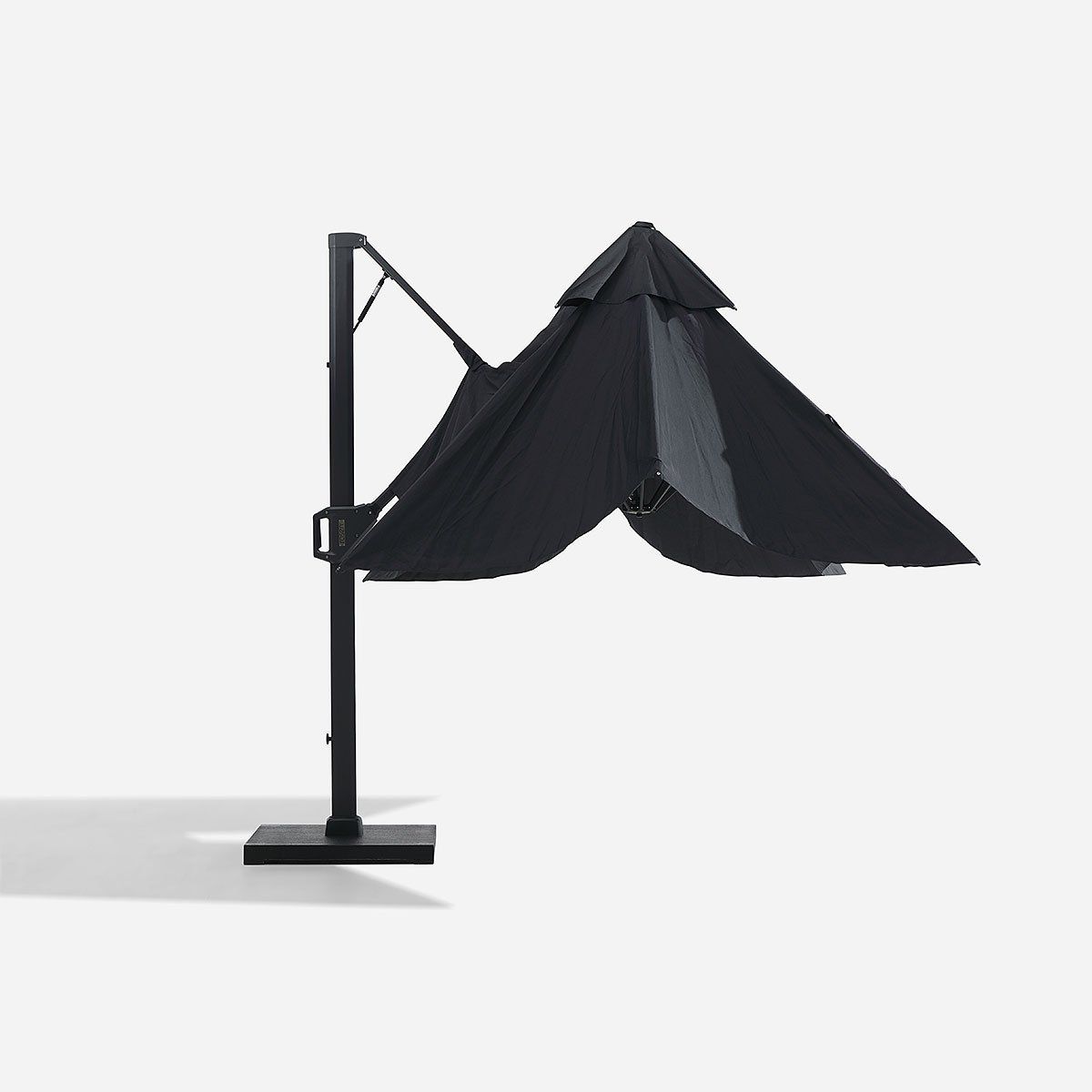 ROSEN - Quitasol Rosen Salou Cuadrado Negro