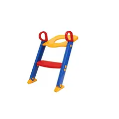GENERICO - Asiento Adaptador Escalera Inodoro Wc Para Niños Red