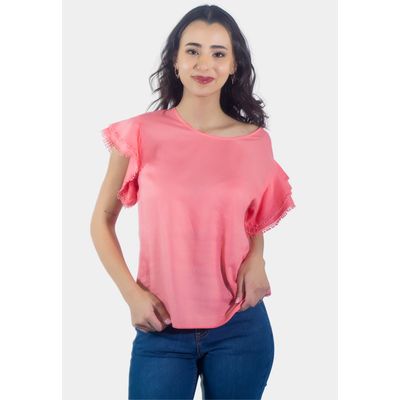 Imagen 2 del producto Bluson Broderie Manga Rosa