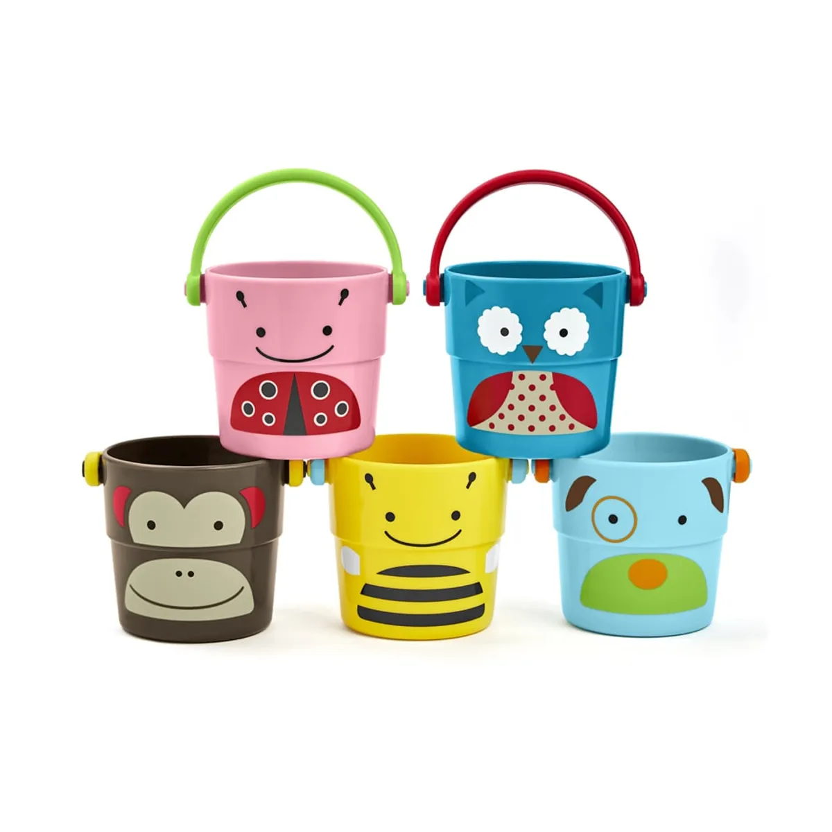SKIP HOP - Juguete Cubetas De Baño Zoo Skip Hop