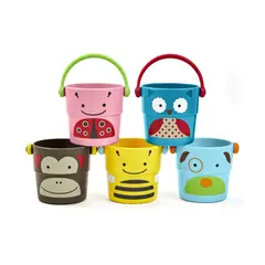 SKIP HOP - Juguete Cubetas De Baño Zoo