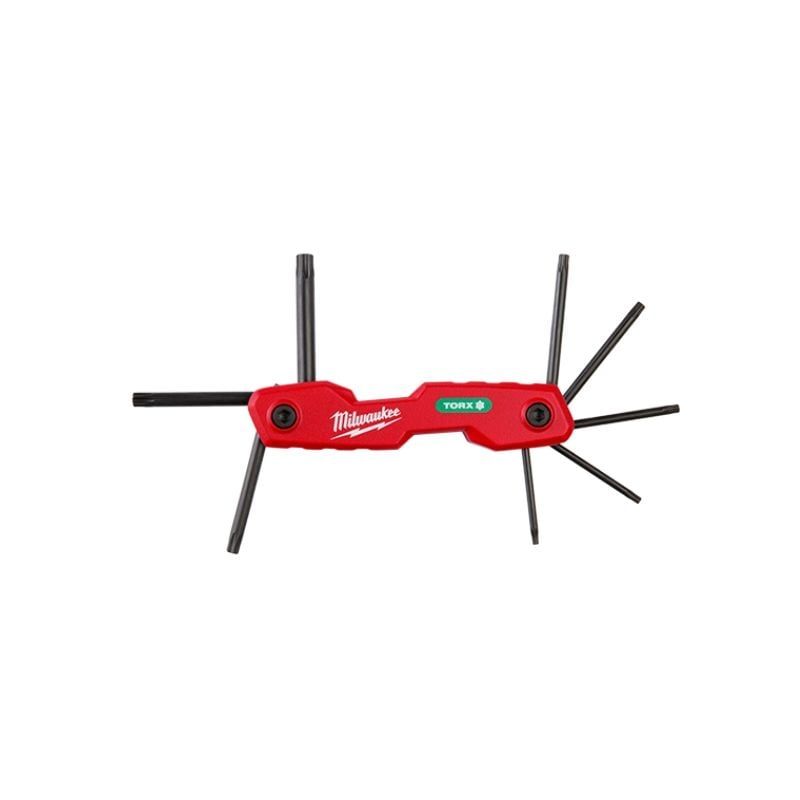 MILWAUKEE - Set 8 Llaves Torx Plegables