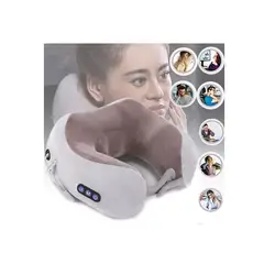 GENERICO - Masajeador Almohada Eléctrico Cuello Cervical Recargable