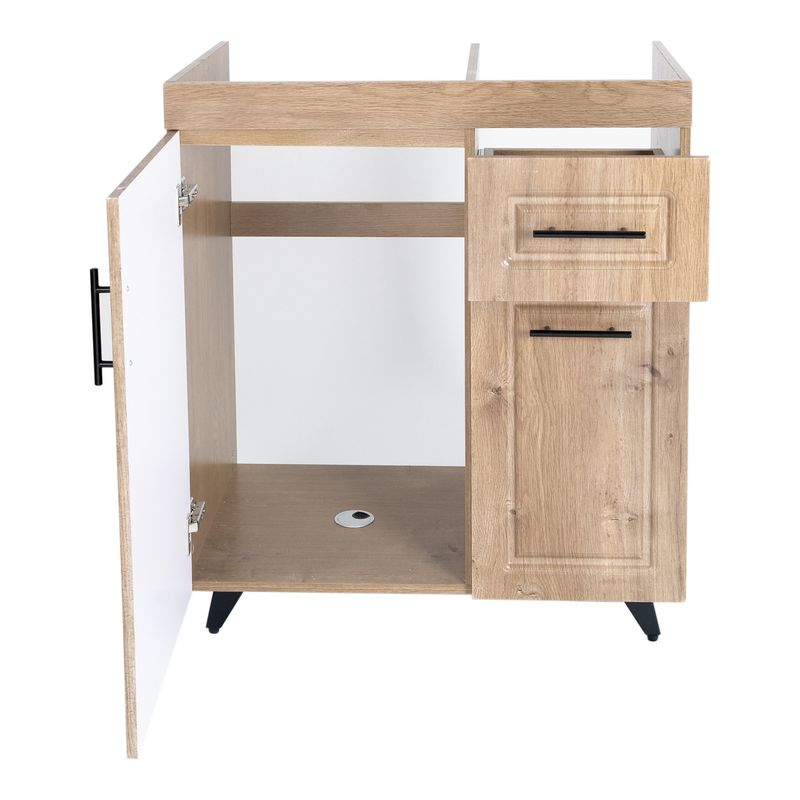 DOMSA - Mueble base para lavaplato Domsa PVC80WD 80x90x47cm