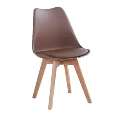 CORI CORI - Pack 4 Sillas Tulip Chocolate