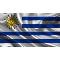 GENERICO - Bandera Estampada Uruguay - S0001U