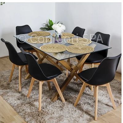 Imagen 2 del producto Pack 4 Sillas Tulip Negra