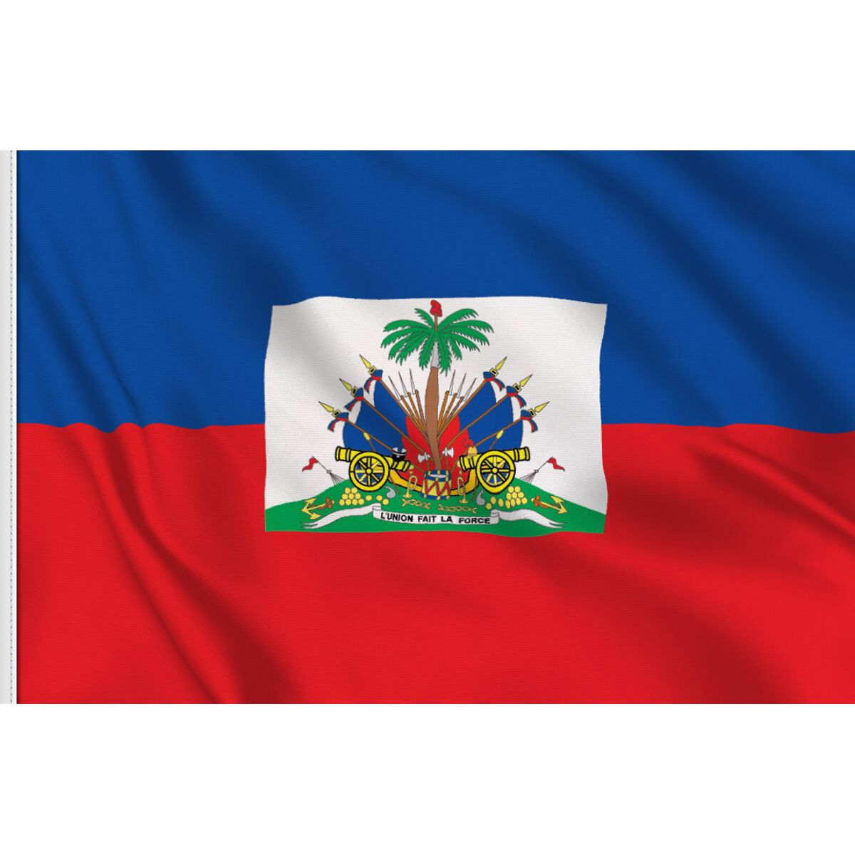 GENERICO - Bandera Estampada Haití  - S0001H