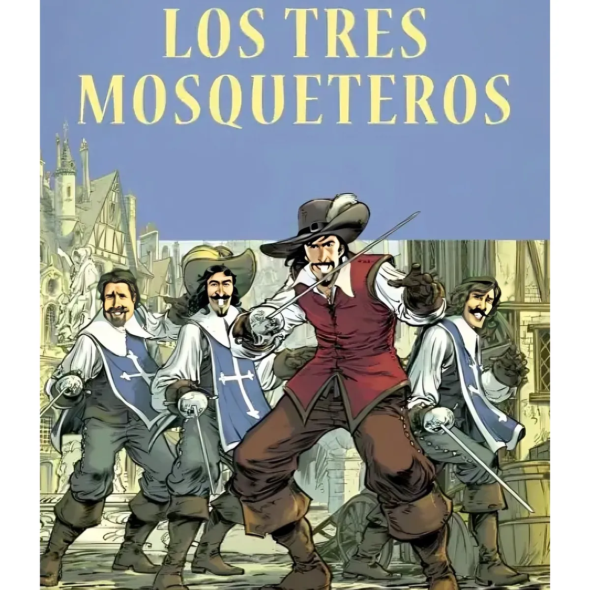 TOP10BOOKS - LIBRO Los Tres Mosqueteros (cómic) - Los Tres Mosqueteros (Cómic)