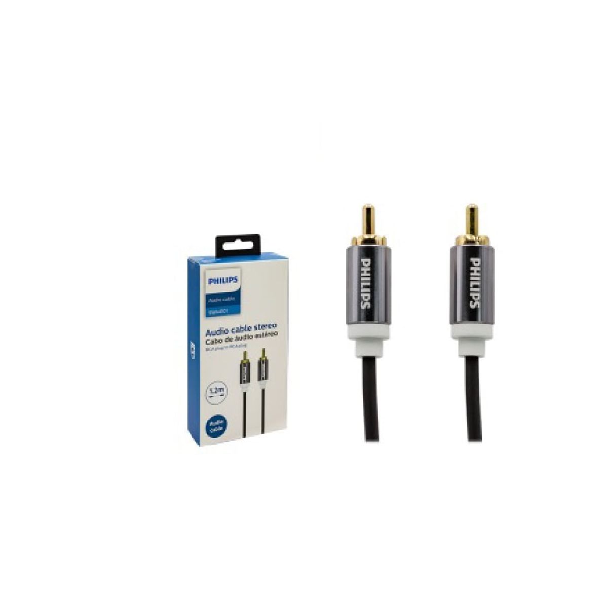 PHILIPS - Cable Audio Philips SWA410159 RCA a RCA 12 Mts   PHILIPS